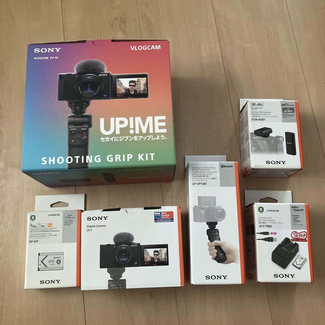 SONY VLOGCAM ZV-1G シューティンググリップキット SONY ZV1 シューティンググリップキット