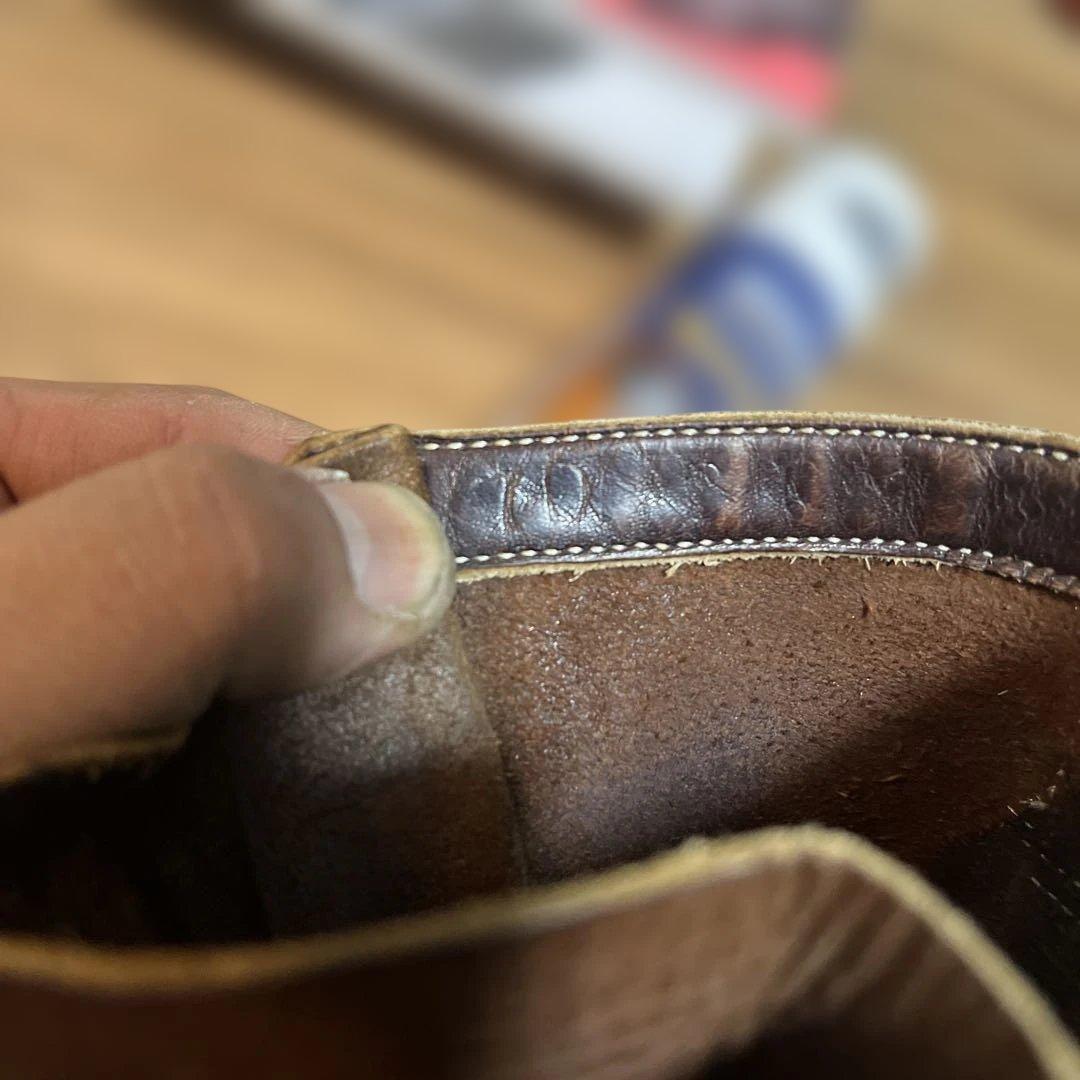 ホワイツ　ワークブーツ ダメージあり