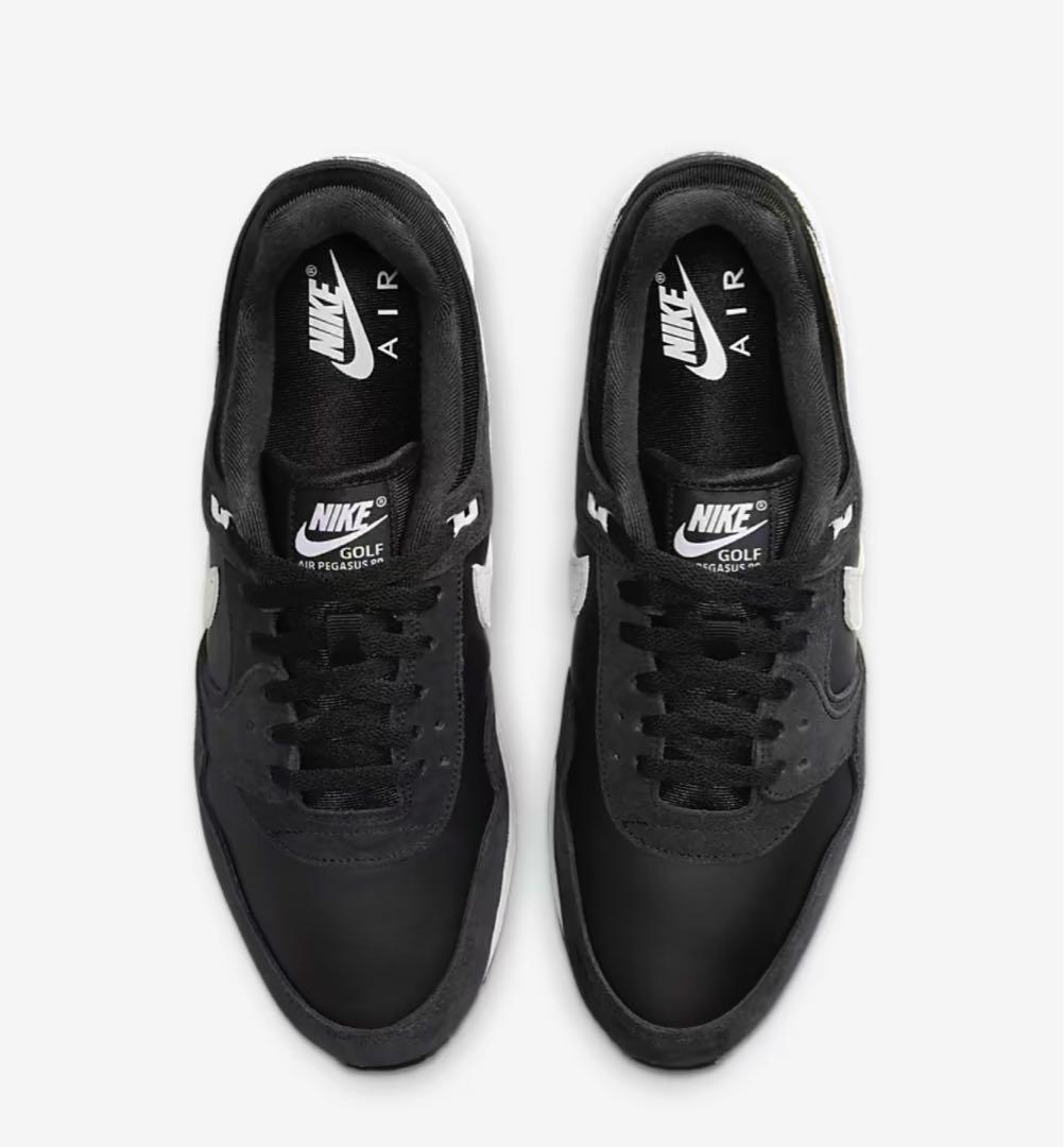 Nike Air ペガサス89 Golf ブラック スニーカー　25.5cm