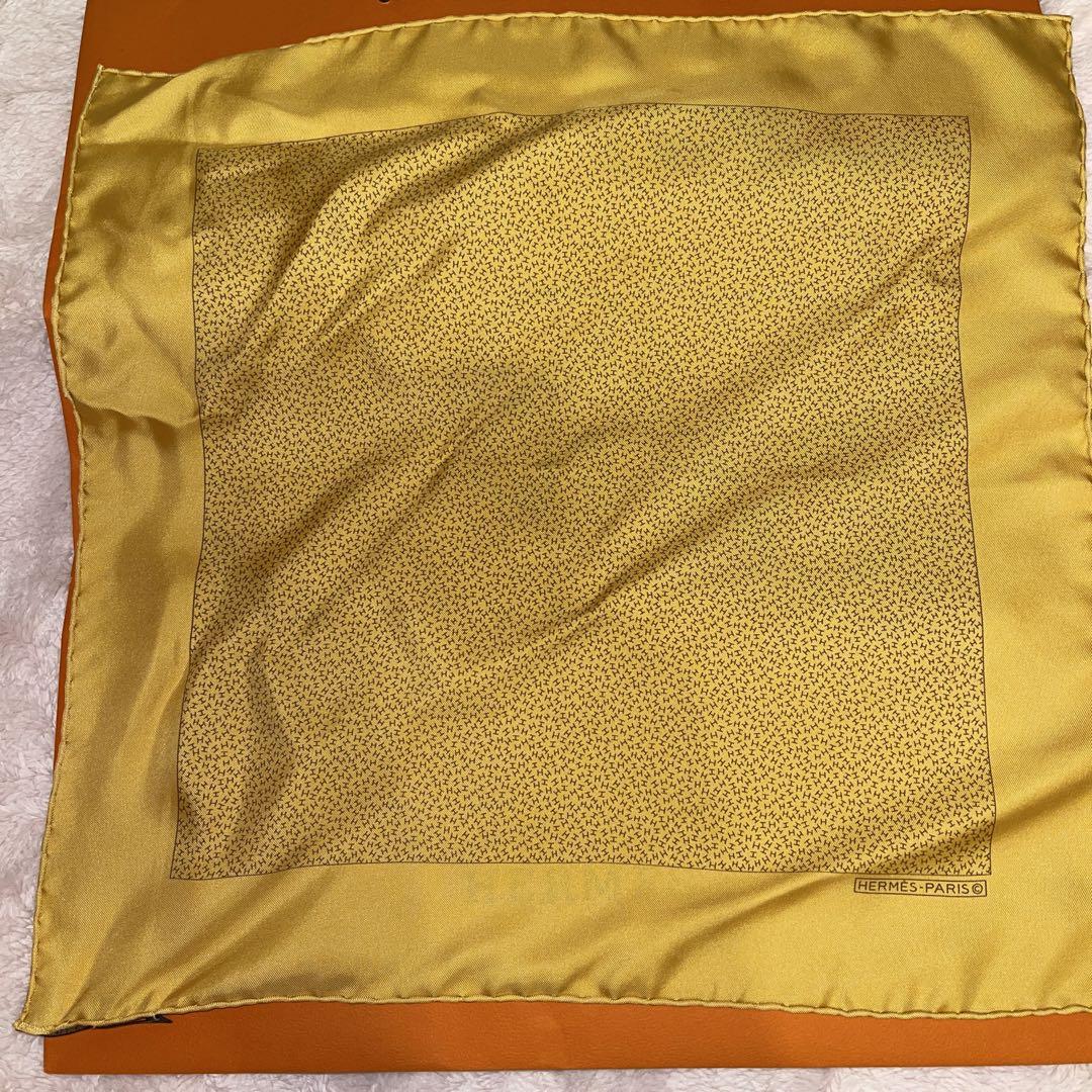 超美品』HERMES イエロー シルクスカーフ41センチ - メルカリ 超美品』HERMES イエロー シルクスカーフ41センチ - メルカリ