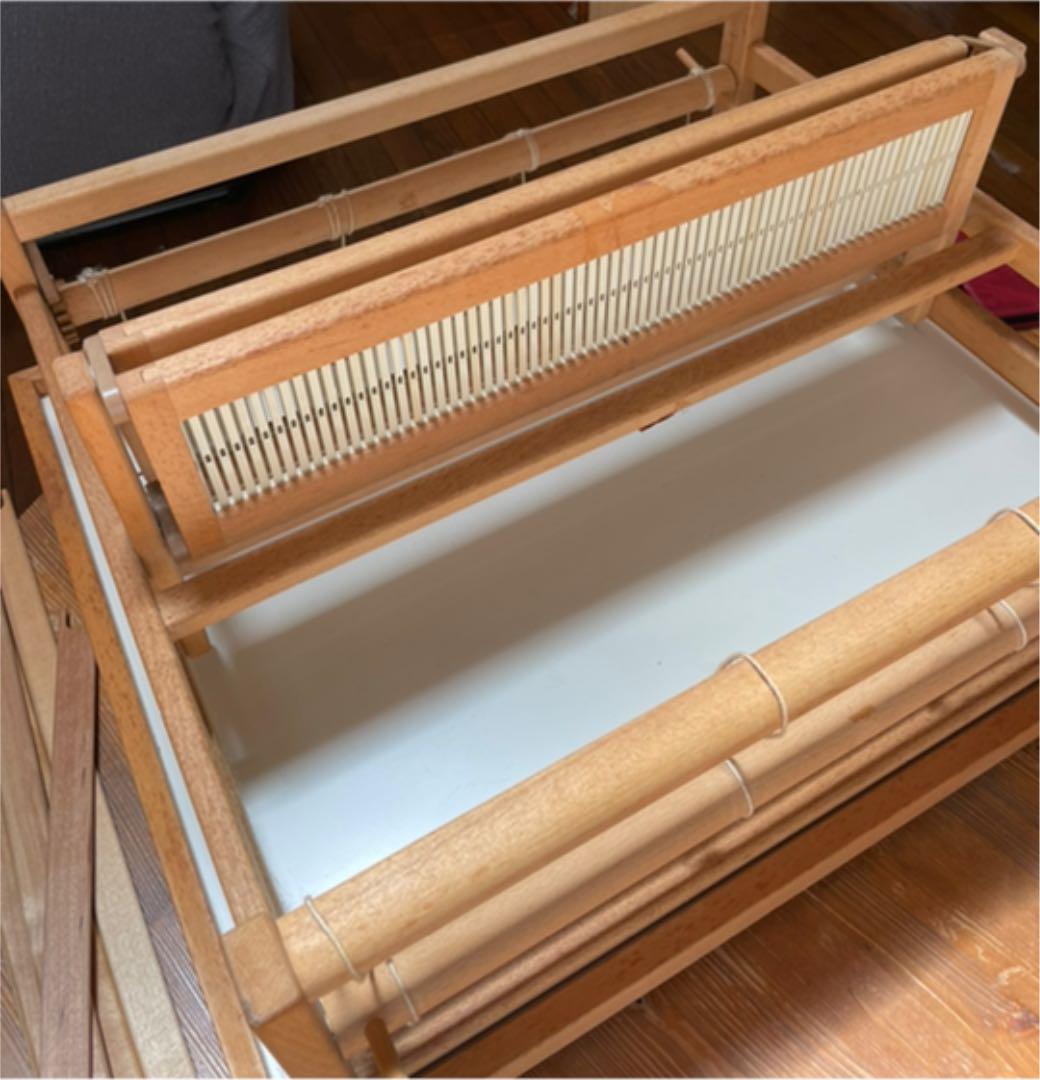 祝日 KARANKO 卓上機織り機 折りたたみ専用机付き atak.com.br 長納期商品 【お値下げ】 卓上機織り機 カランコSA その他