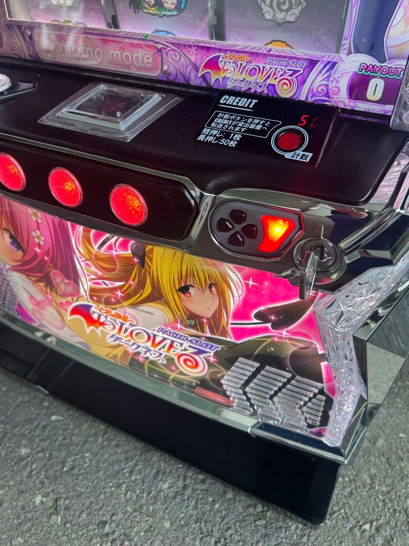 L To LOVEるダークネス　メインパネル　スマスロ　実機　家庭用　送料込み スマスロ To LOVEるダークネス ダークネスパネル | Slot Shop NIT