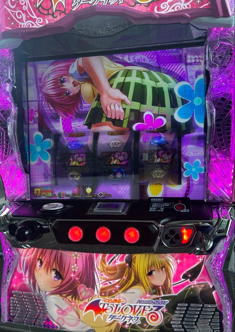 L To LOVEるダークネス　メインパネル　スマスロ　実機　家庭用　送料込み スマスロ To LOVEるダークネス ダークネスパネル | Slot Shop NIT