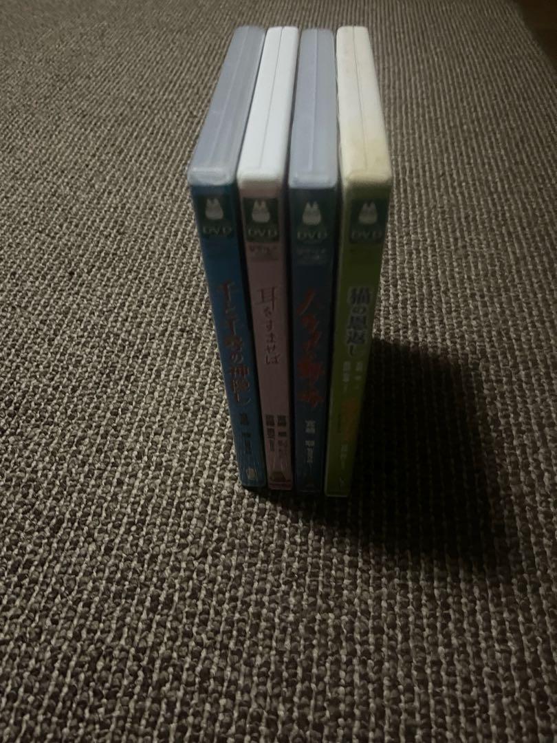 ジブリ4作品 特典 DVDとケースのセット（本編最後までご覧いただけます）