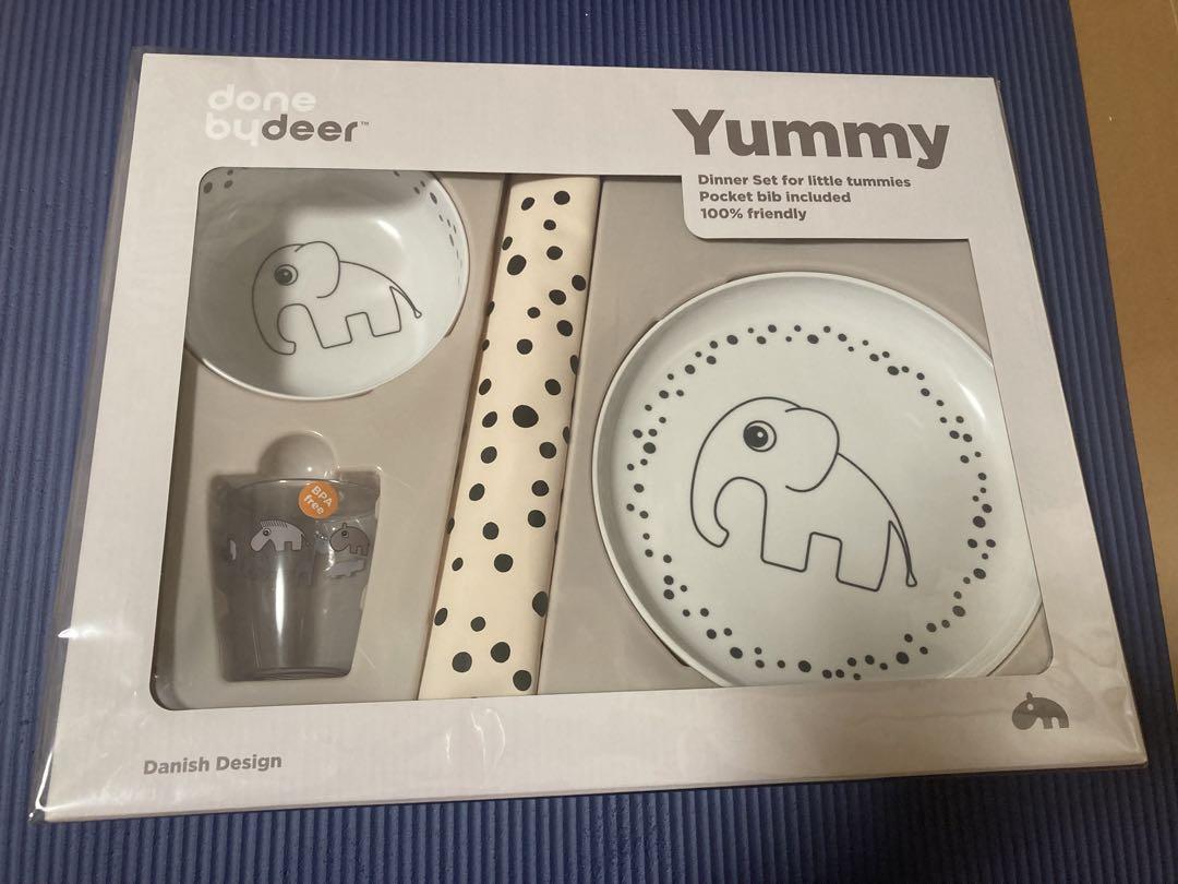 done by deer ベビー食器セットYummy ピンク