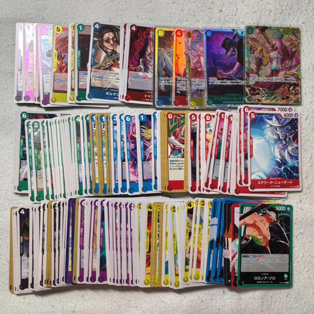 ワンピースカード 師弟の絆 カードまとめ売り ミホーク sr