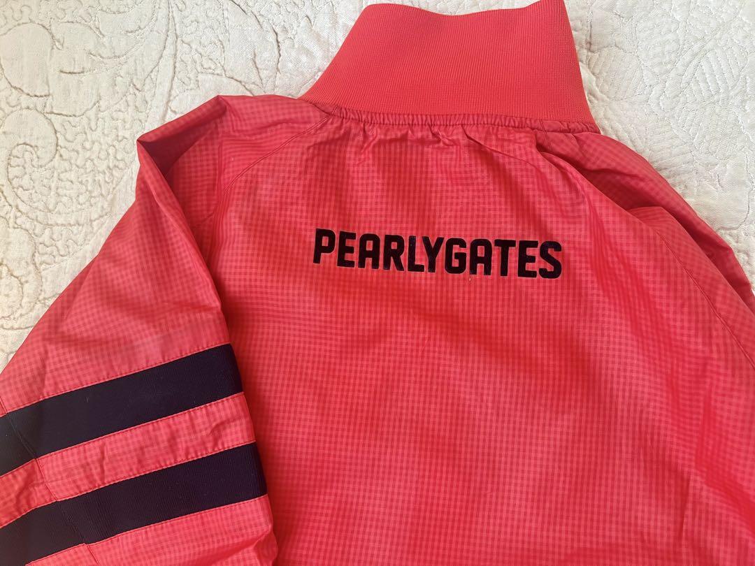 PEARLY GATES 赤 ジャケット Oサイズ