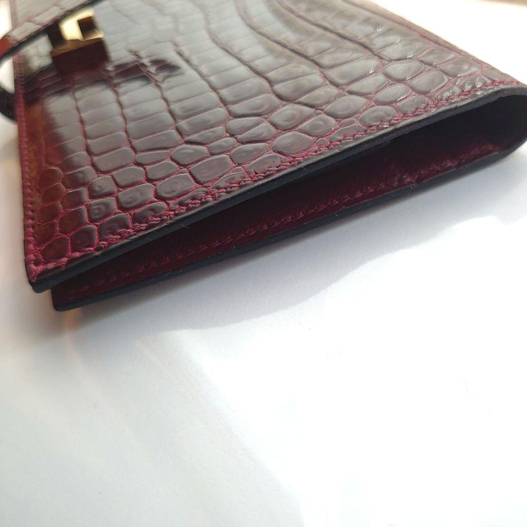 【希少品ポロサス】エルメス　ベアン　長財布
