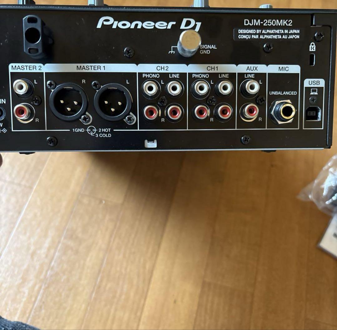 Pioneer DJ DJM-250MK2 2チャンネルDJミキサー 24年製