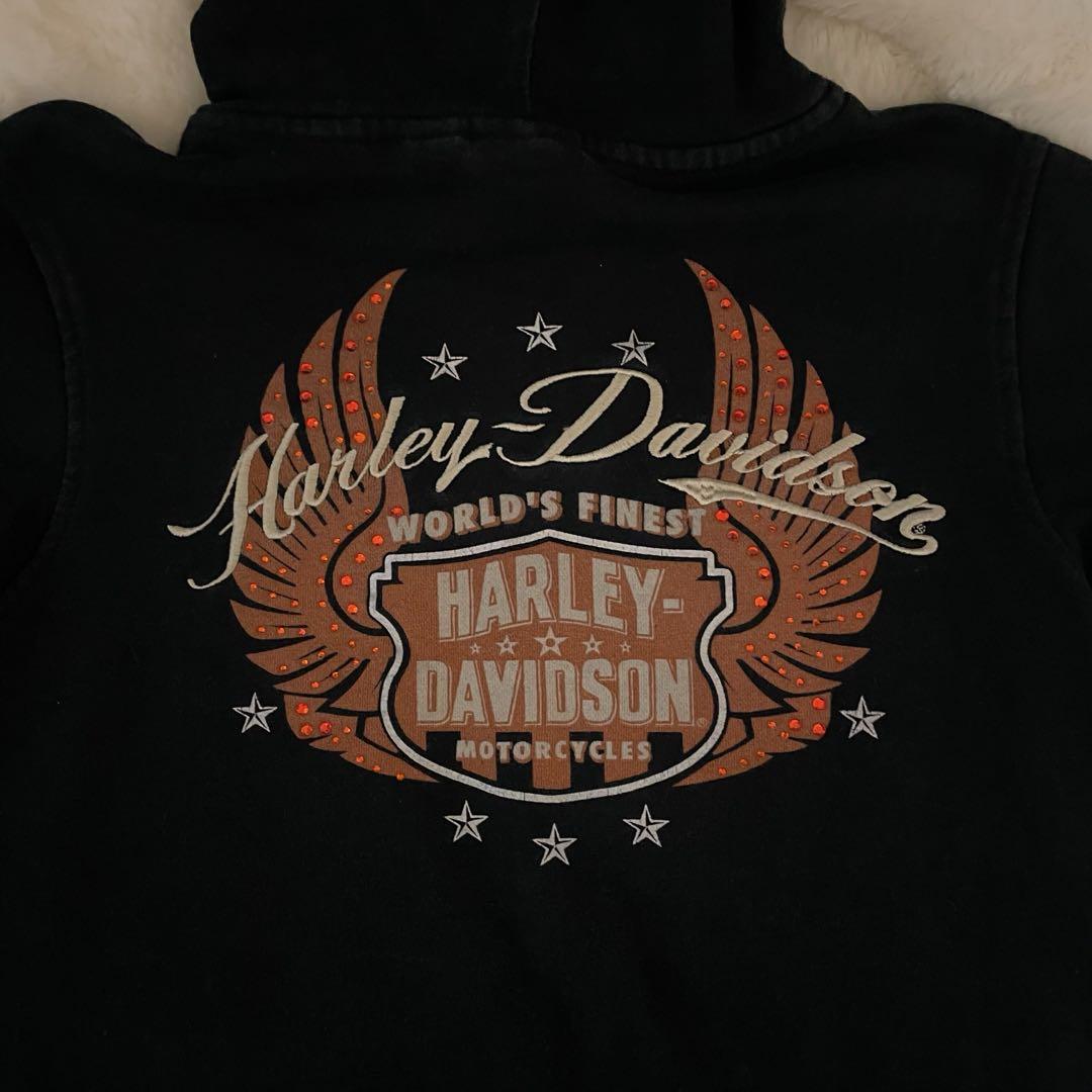 HARLEY DAVIDSON ジップパーカー