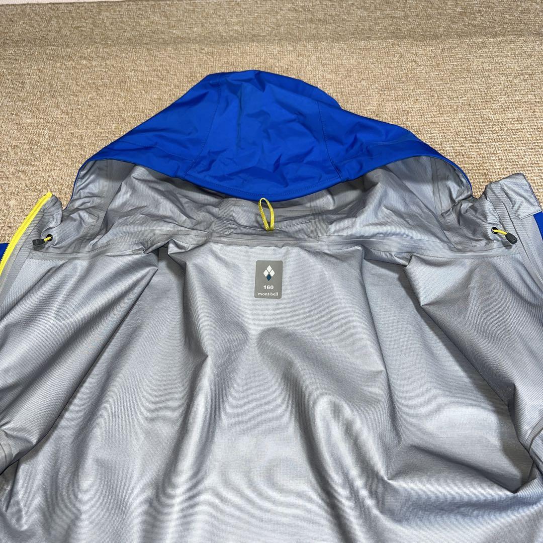 ゆっきぃ 新品 未使用 mont-bellレイントレッカー キッズ 160