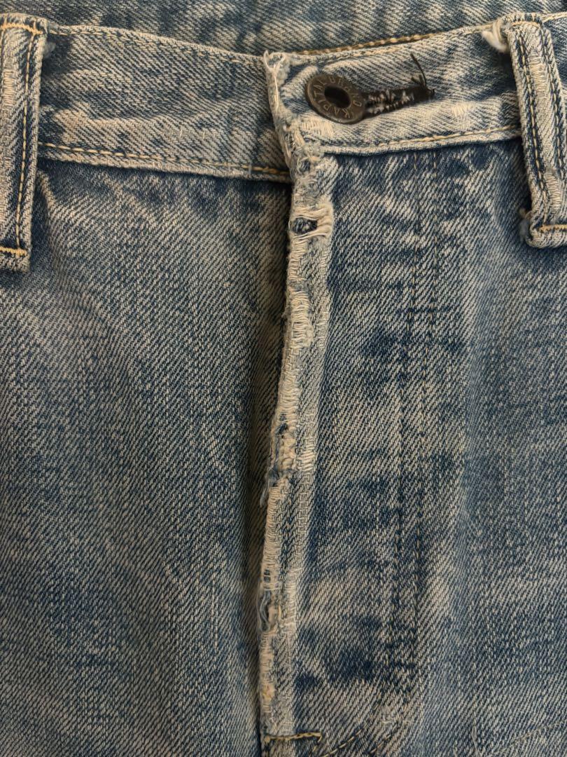 KAPITAL LEGS ダメージ加工　デニム