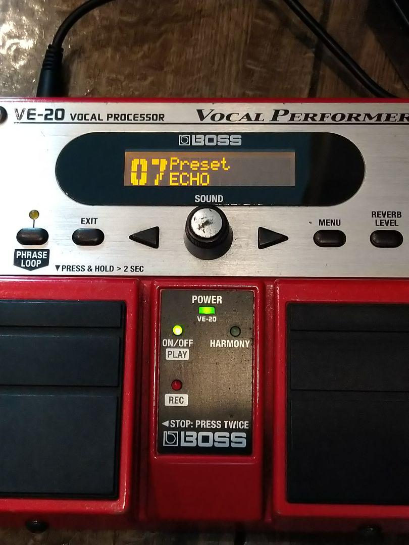 BOSS VE-20 ボーカルプロセッサー