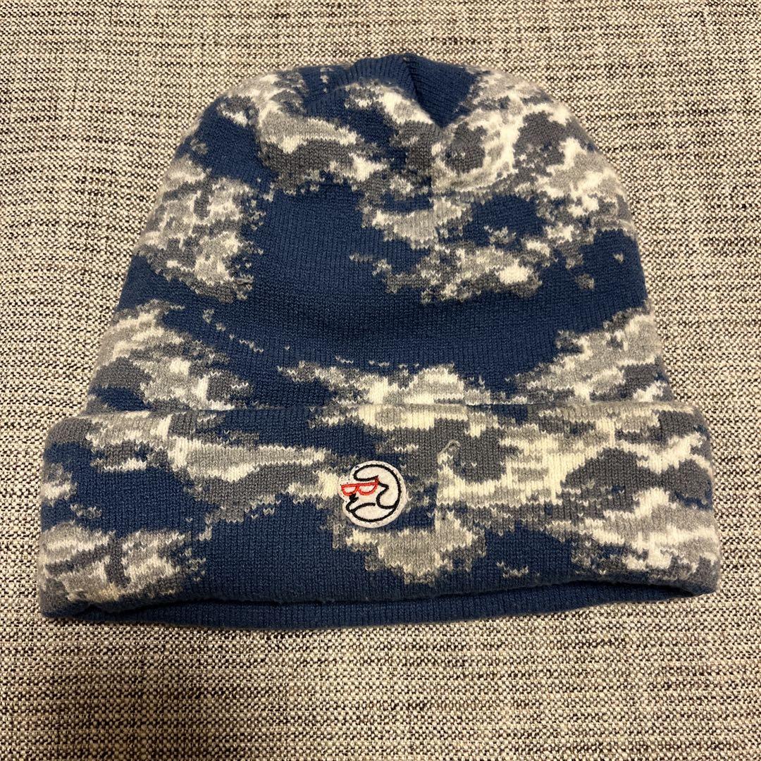 classic grip ビーニー　青空　水色