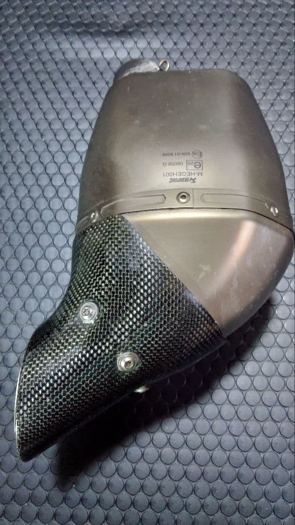 アクラポビッチ　MT07用　JMCA マフラー