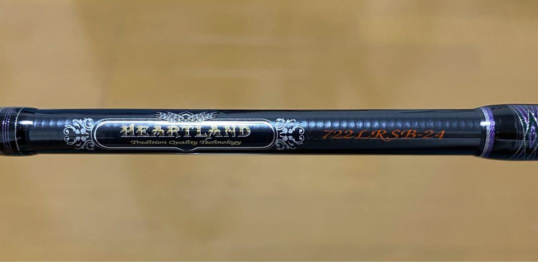美品　ダイワ ハートランド HL 722LRSB-24