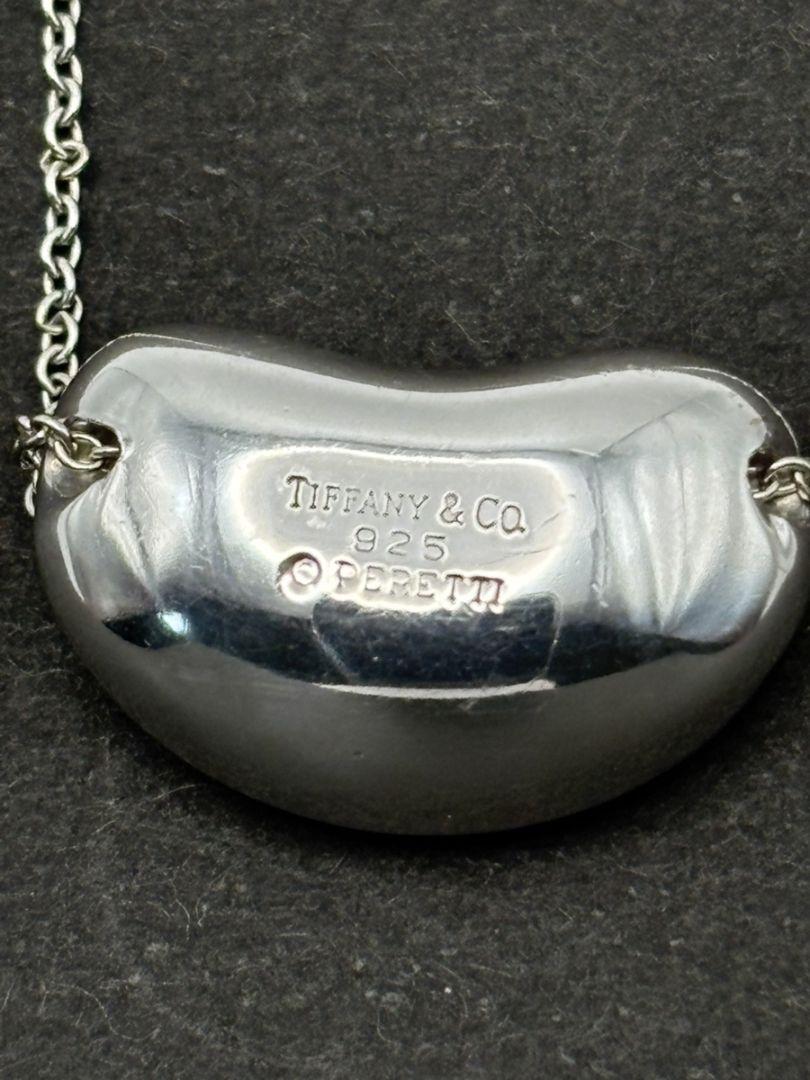 美品】Tiffany&Co. ティファニー ビーン ネックレス 925 - メルカリ