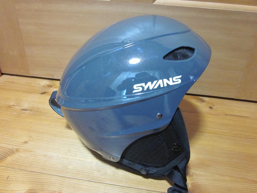 美品・2日使用・SWANS・スワンズ・ヘルメット・H-451R・スノーボード・L