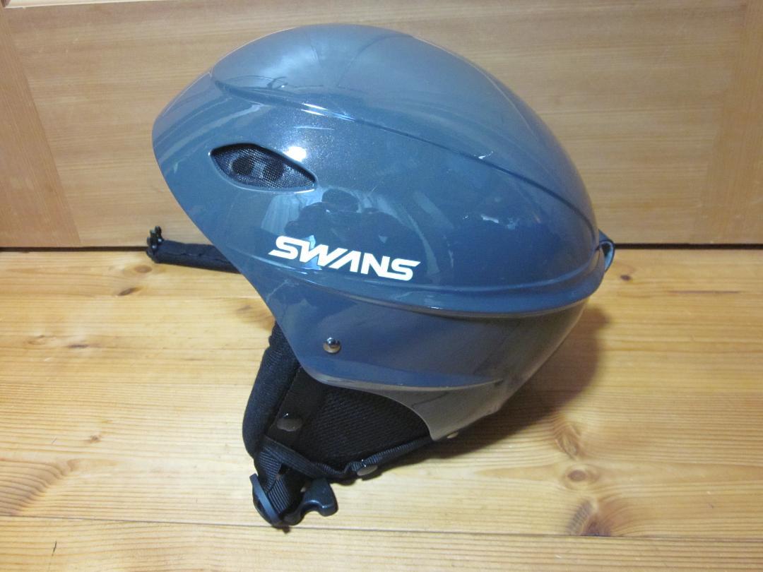 美品・2日使用・SWANS・スワンズ・ヘルメット・H-451R・スノーボード・L