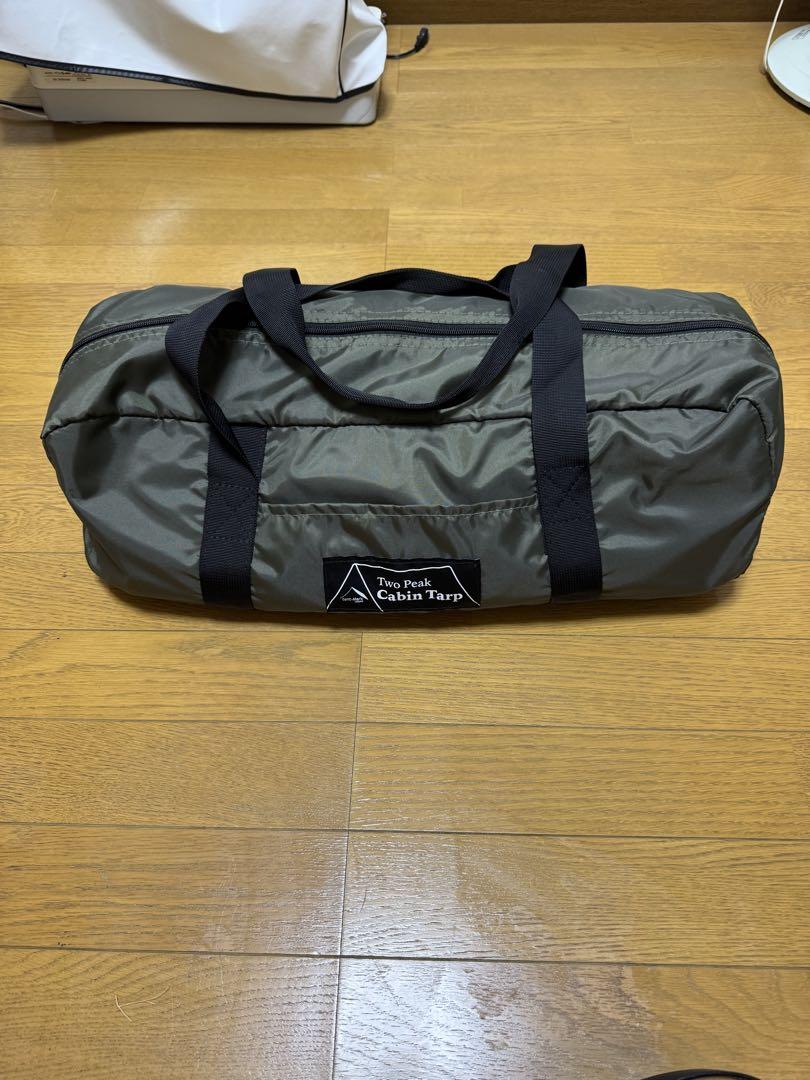 未使用品　テンマクデザイン　ツーピークキャビン　TC タープ