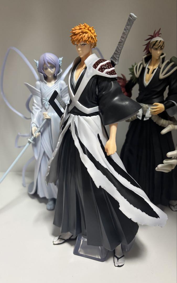BLEACH 一番くじ　黒崎一護　恋次　ルキア　日番谷冬獅郎　フィギュア