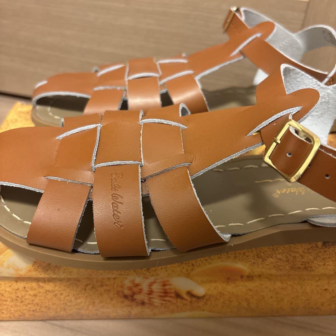 Salt-water Sandal SHARKサイズ6(24cm) 箱付き