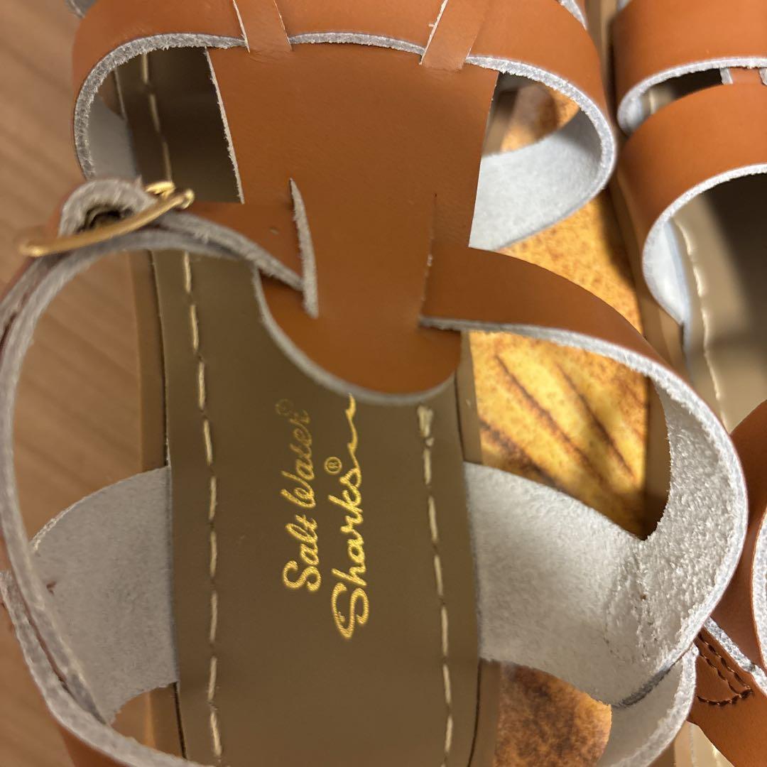 Salt-water Sandal SHARKサイズ6(24cm) 箱付き