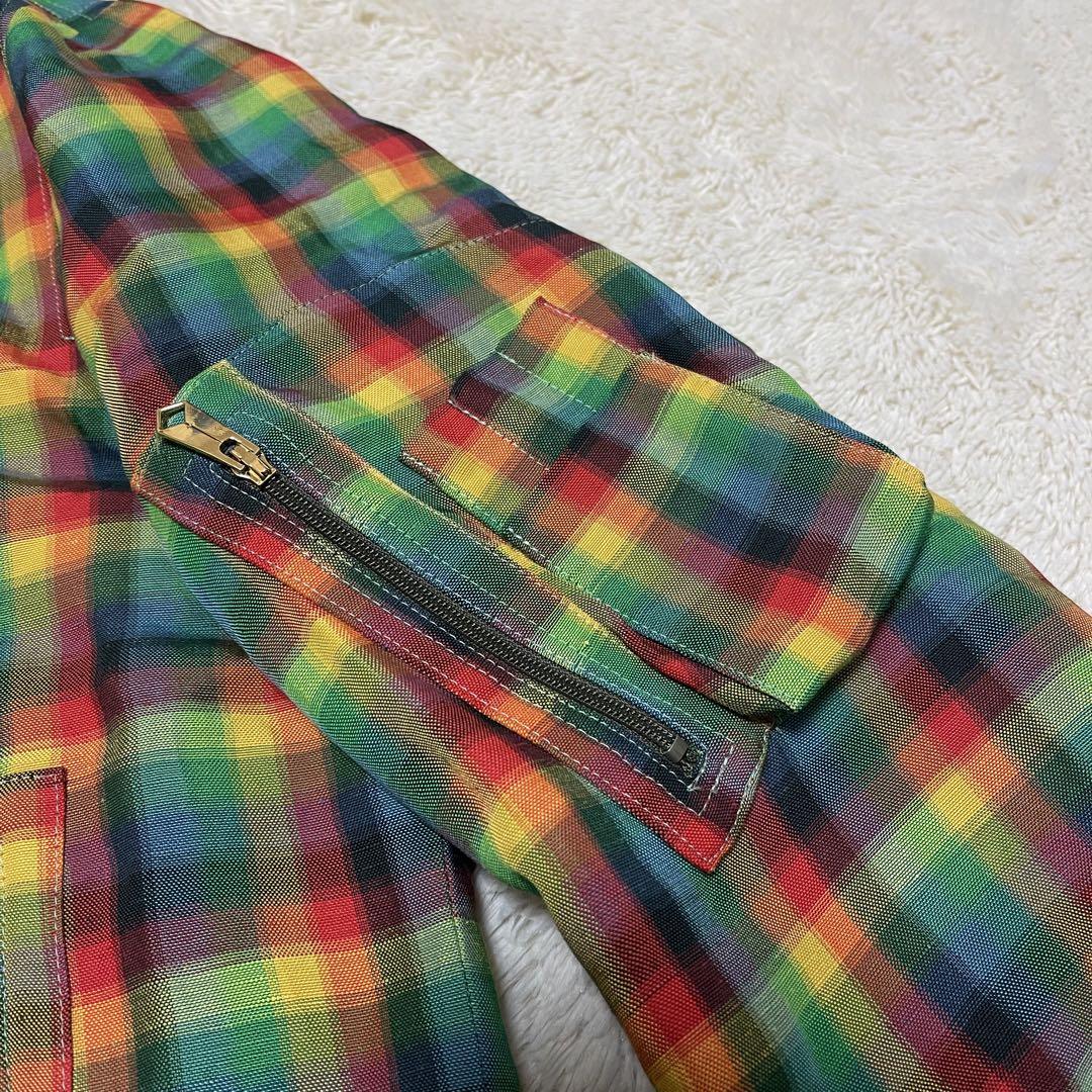 ●美品●Paul Smith・ポールスミス●リネン●ジャケット●マルチストライプ