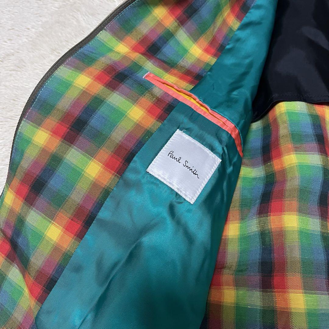 ●美品●Paul Smith・ポールスミス●リネン●ジャケット●マルチストライプ