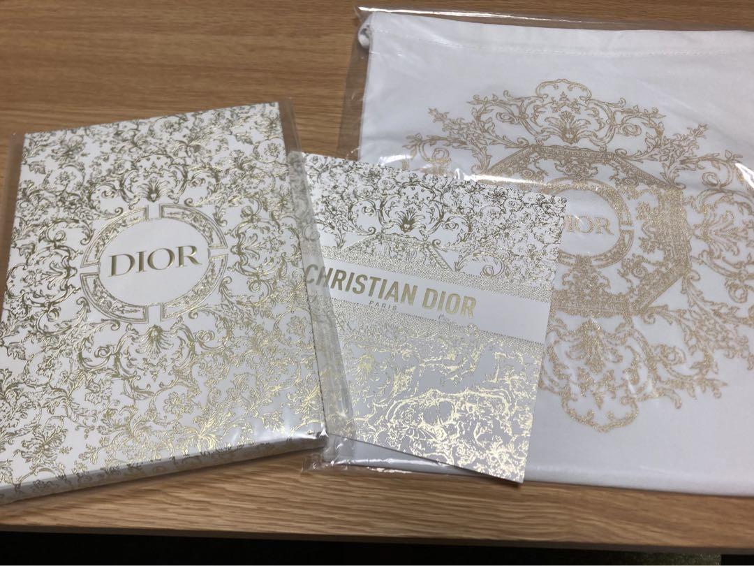 Dior ノベルティノートポーチ
