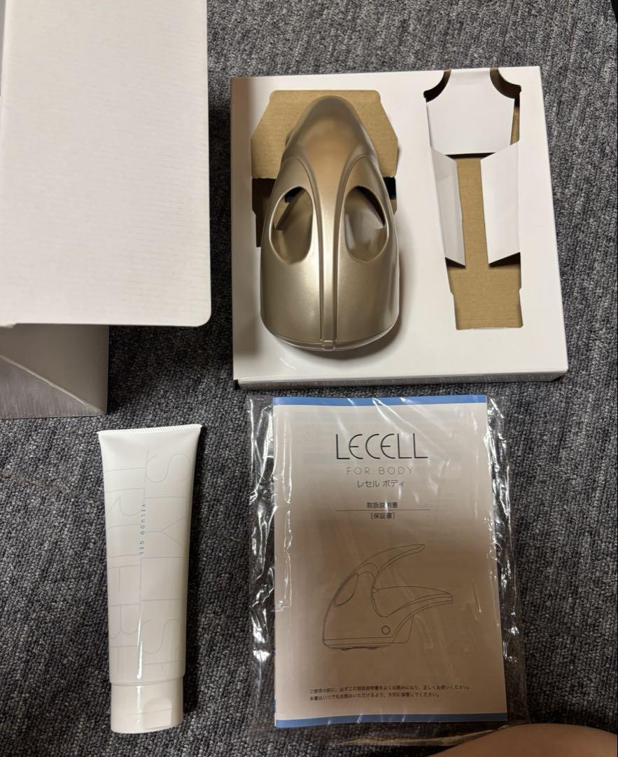 未使用　レセルボディ　ゴールド 希少 黒入荷！ ほぼ未使用 レセルボディ 美顔器 ゴールド ボディ