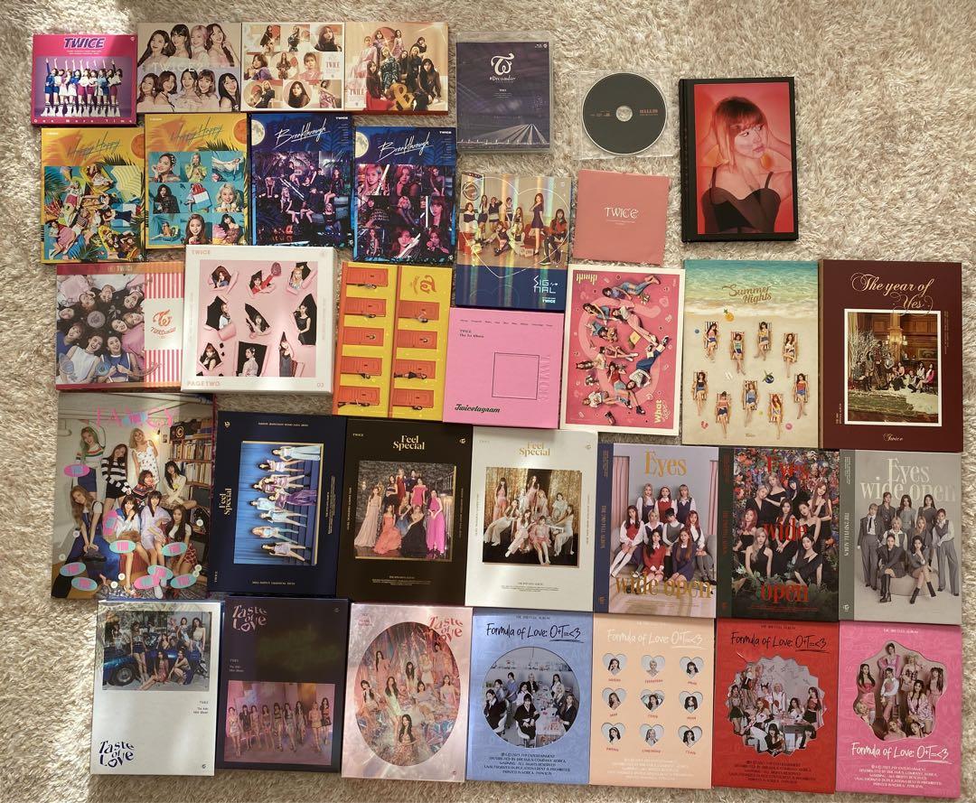 TWICE アルバム人気