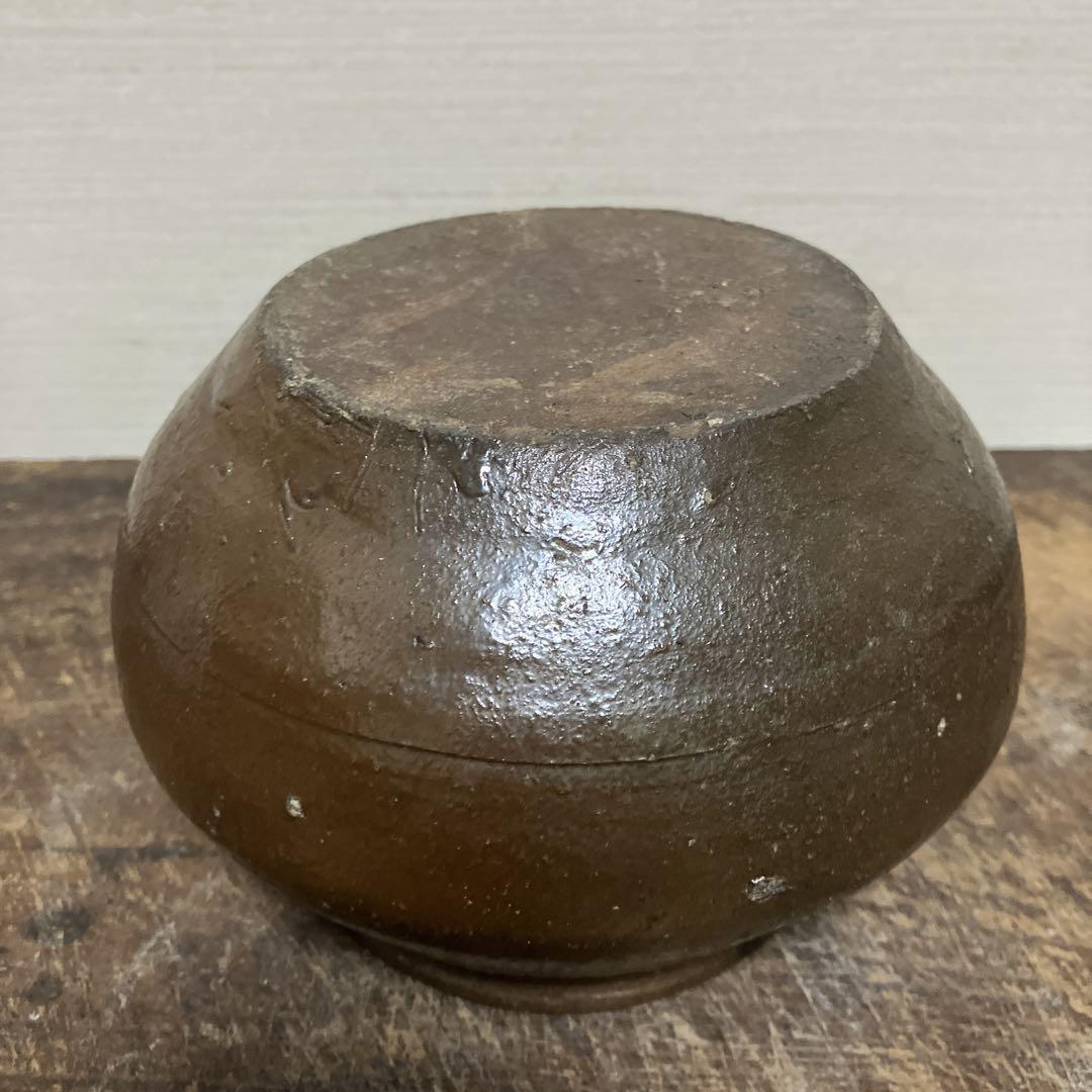 李朝　壺　オンギ  韓国アンティーク　その23検：骨董品.アンティーク.花器