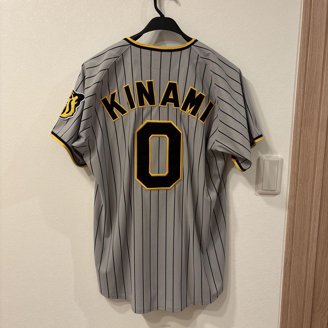阪神タイガース 木浪 ビジターユニフォーム 阪神タイガース 木浪聖也 ビジター ユニフォーム M