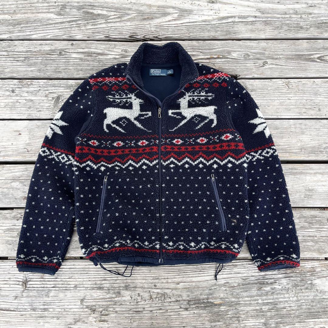 polo Ralph Lauren フリース ノルディック柄