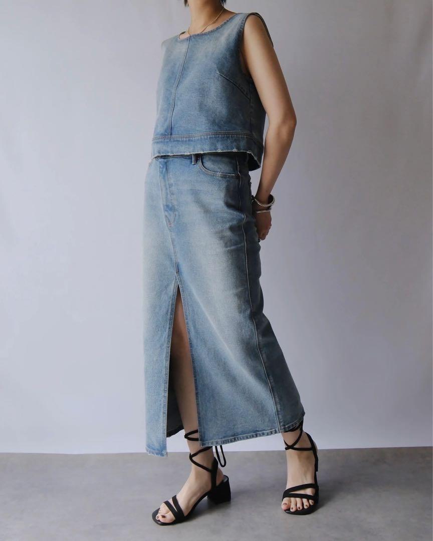 CENCI センチ デニムスカートDENIM SKIRT cenci 猪鼻ちひろ