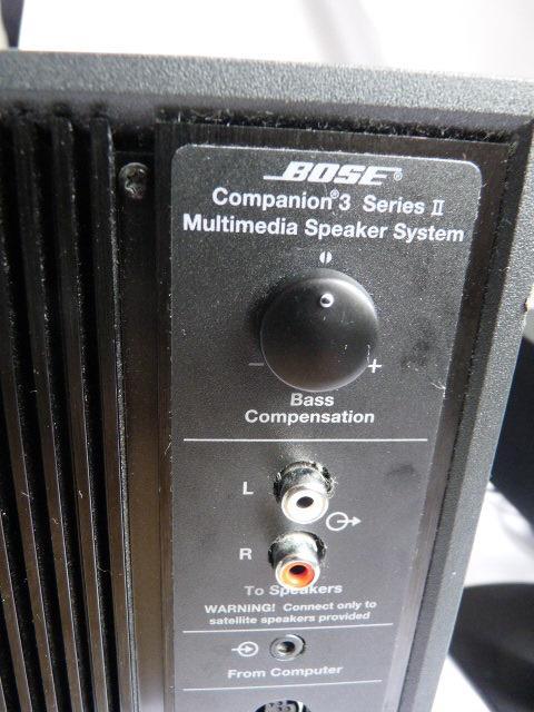 BOSE Companion3 SeriesⅡ 2.1ch.サラウンド