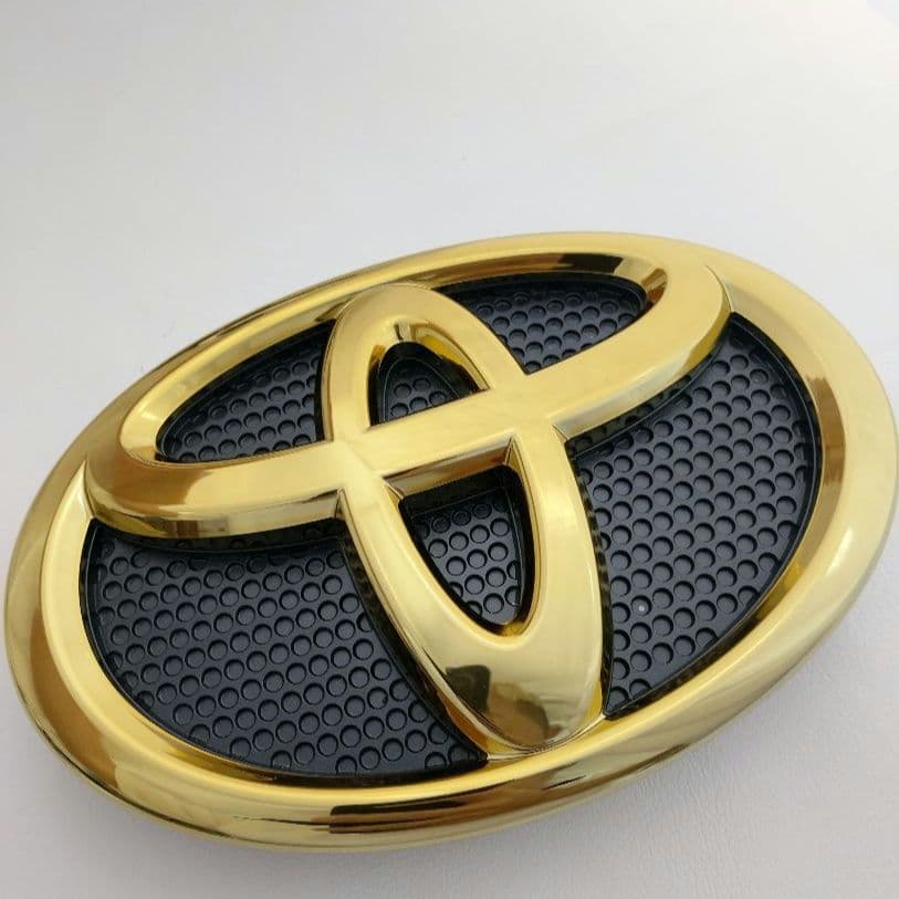 30系ヴェルファイア前期に！トヨタ純正エンブレムプレミアムゴールド加工エンブレム