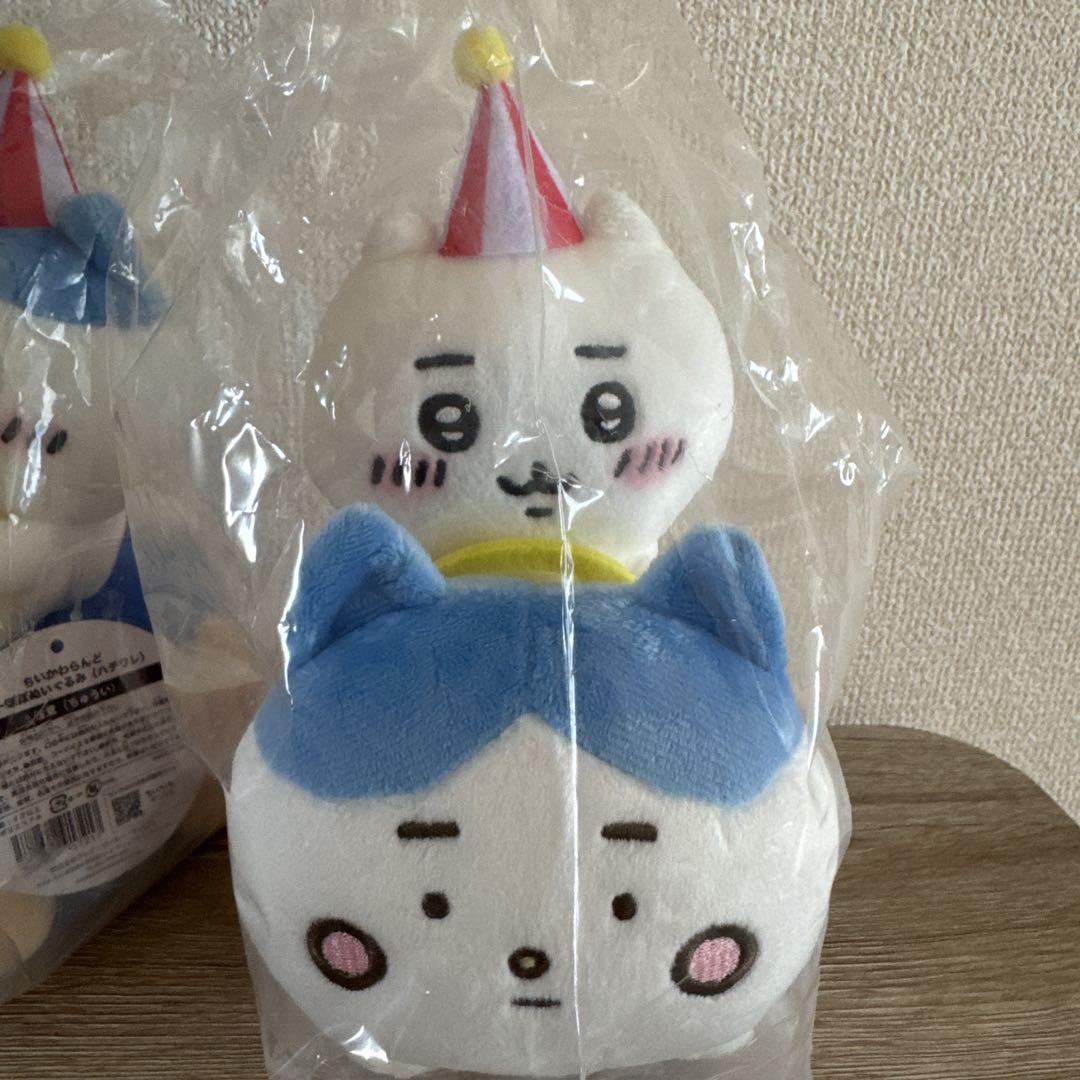 ちいかわ ちいかわらんど ぴーぽぽぬいぐるみ ハチワレ