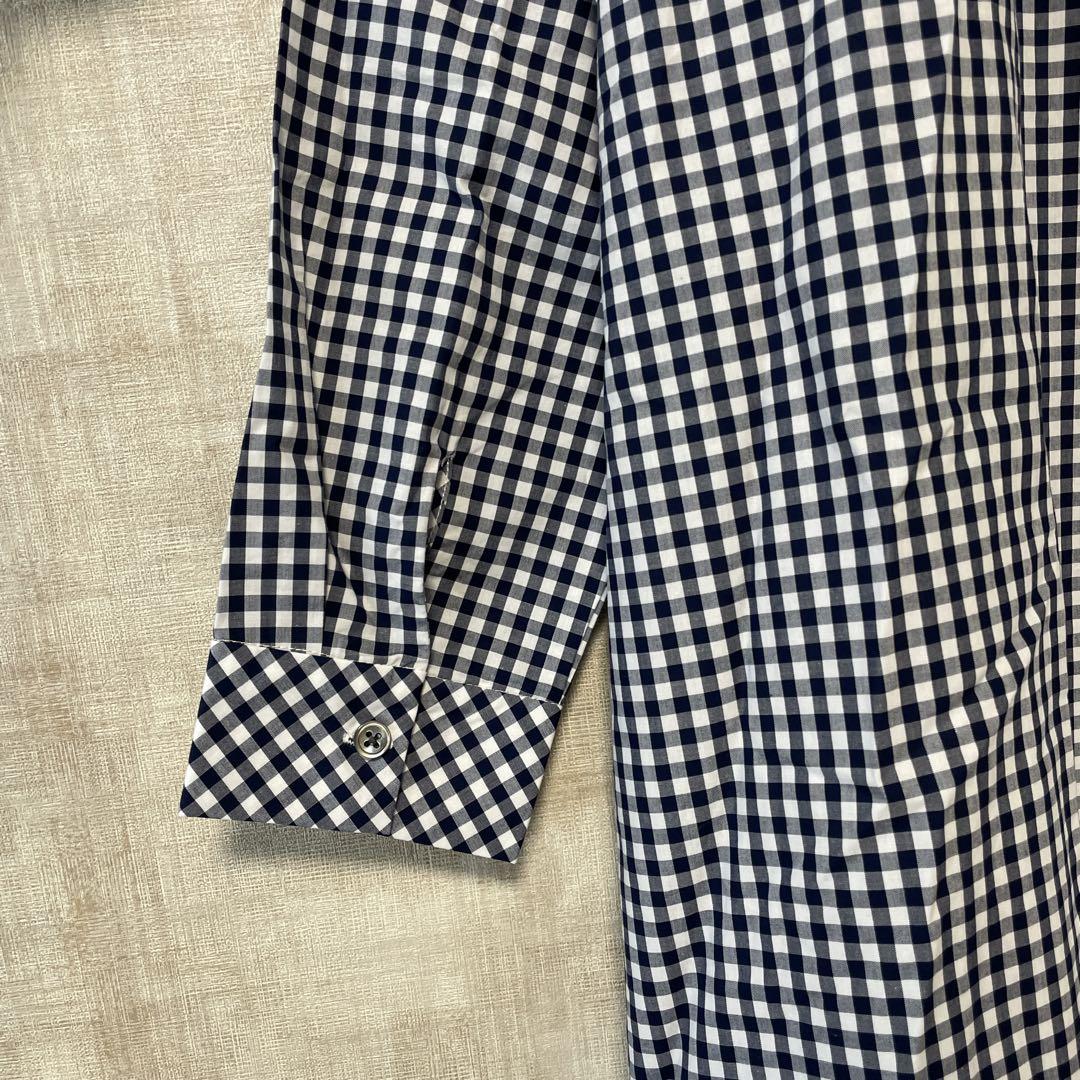 【URBAN RESEARCH DOORS】ギンガムチェックフレアワンピース　M
