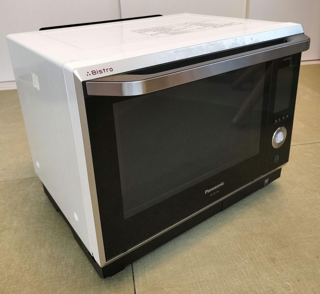 高い品質 Panasonic スチームオーブンレンジ NE-BS1100-W【ジャンク品 電子レンジ・オーブン