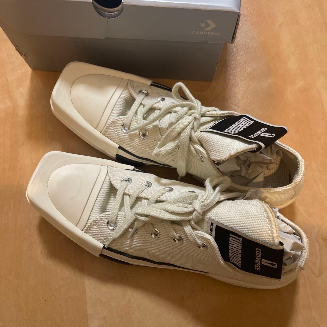 converse×Rick Owens Turbodark White