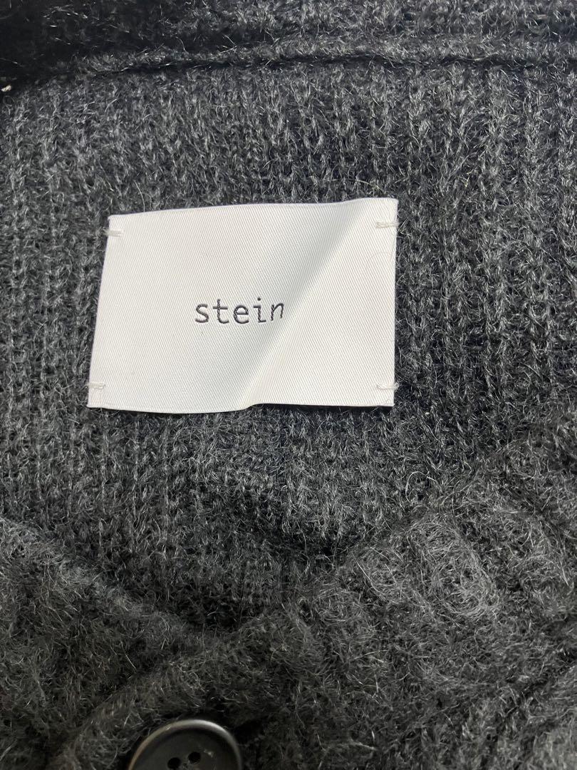 トップス ssstein KID MOHAIR KNIT CARDIGAN - BLACK