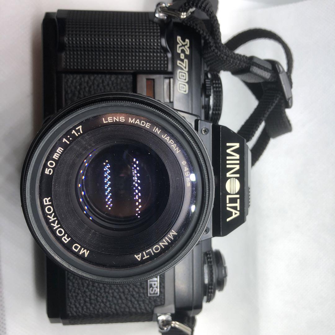 ミノルタ　X-700 MD50 F1.7 MD28 F2.8