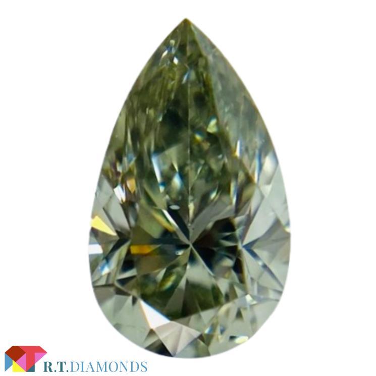 カメレオン！FANCY GRAY GREEN 0.207ct PS/RT2726