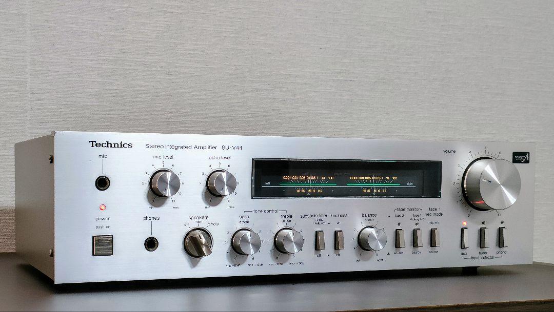 テクニクス Technics プリメインアンプ SU-V44 【外観動作良好】