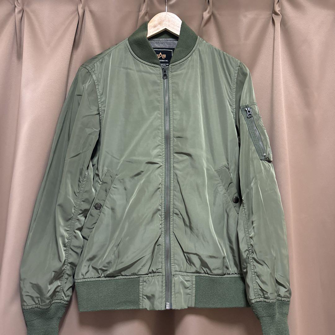 アルファ Alpha MA-1ジャケット 薄手 Mサイズ新品