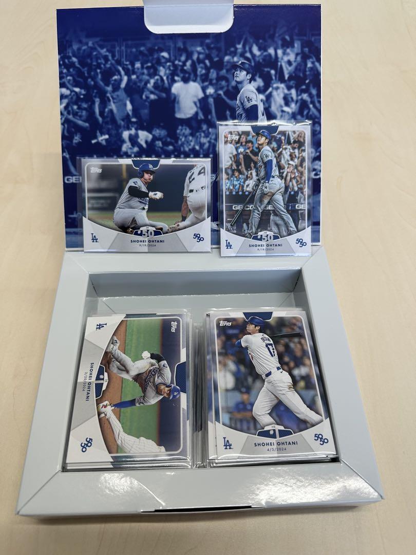 2024 TOPPS SHOHEI OHTANI 50/50 コンプリートセットスポーツカード