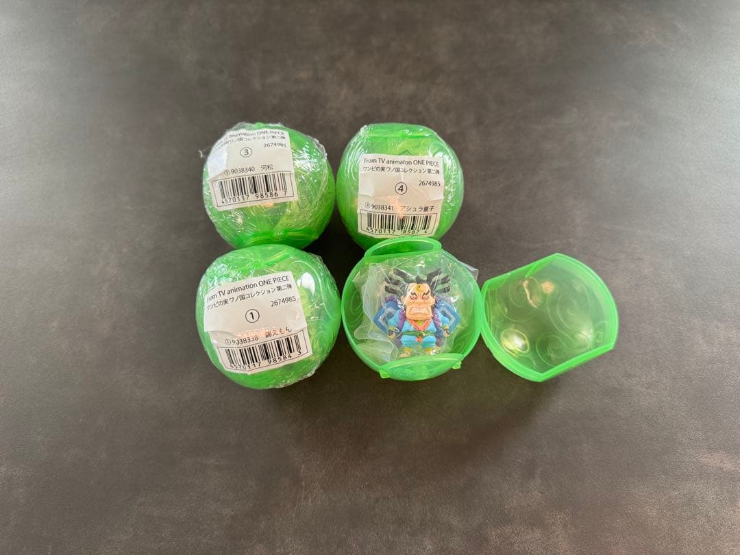 カプセル付 ワンピの実 ワノ国コレクション 第一弾・第二弾 全8種 コンプセット カプセル付 ワンピの実 ワノ国コレクション 第一弾・第二弾 全8種 コンプセット