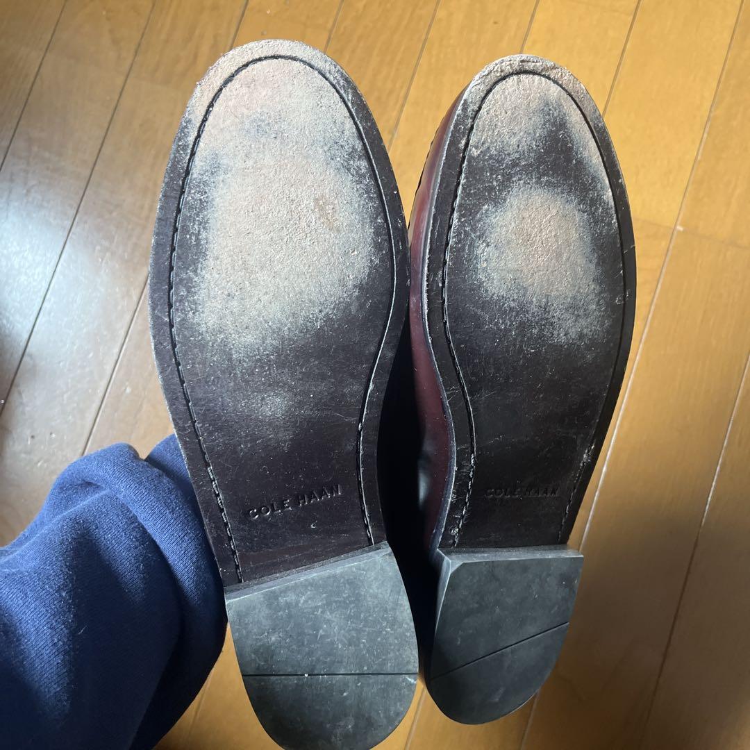 【海外限定】 Cole Haan ダークブラウン ローファー 靴